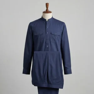 Premium Shalwar Kameez (Navy)