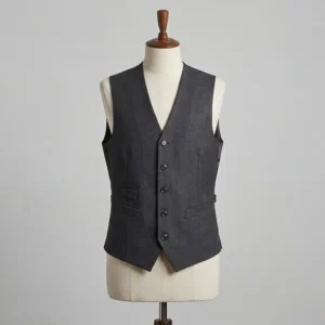 Charcoal Formal Waistcoat